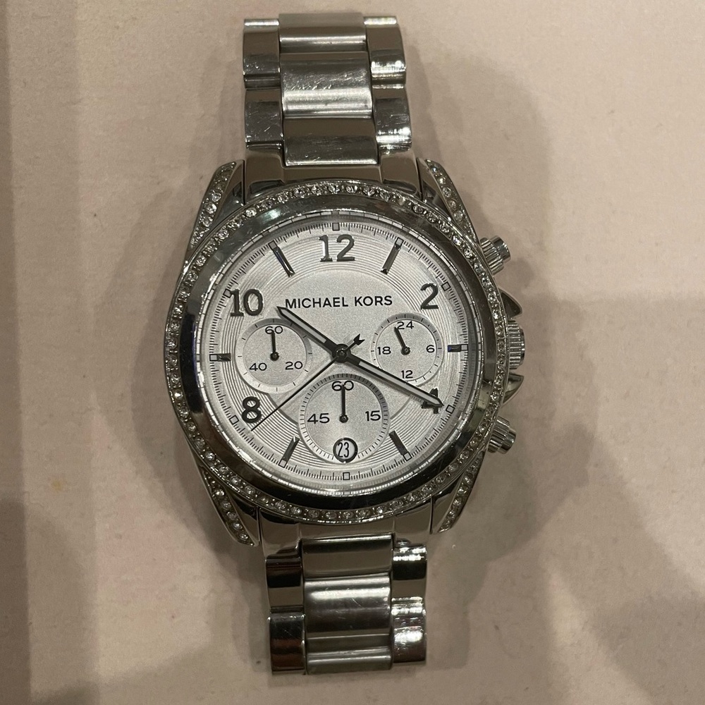 Silver Michael Kors watch